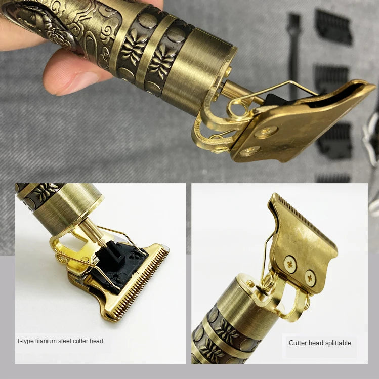 3 2 1 Clip it Repair Beard Shaving Body Hair Trimmer Clippers Electric Machine Men Haircut Machine 0mm Barber Shaver
