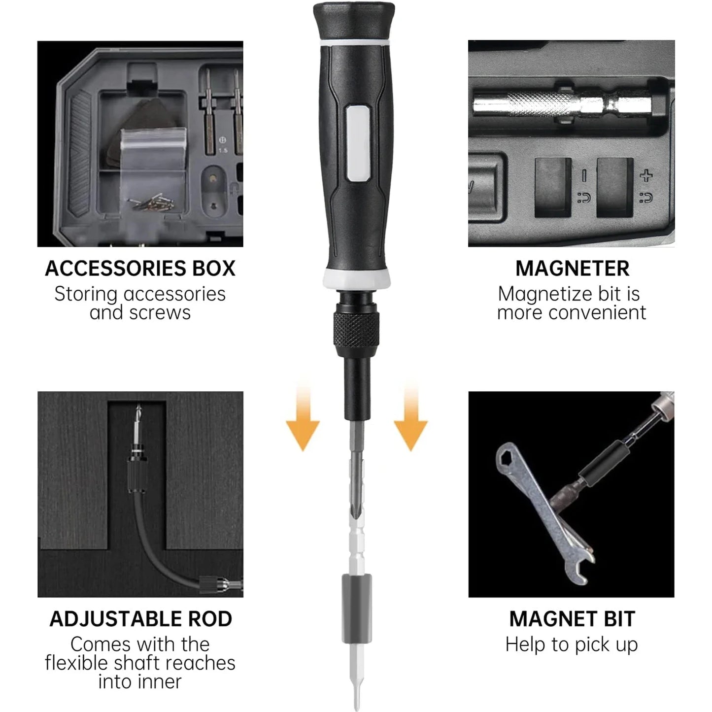 No more knifes or pins this Precision Screwdriver Set, will do it... laptop Tool Kit, 152/25 in 1 Professional Computer Screwdriver Repair Kit T5 T6 Torx