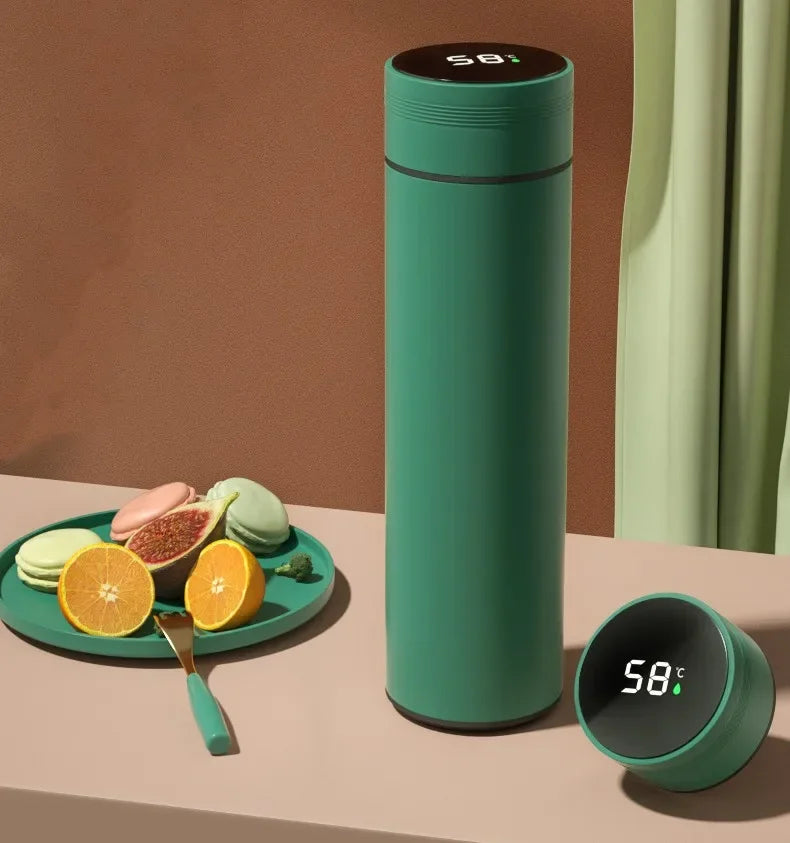 Keep it hot as you go 500ML Temperature Display Thermos Cup Stainless Steel