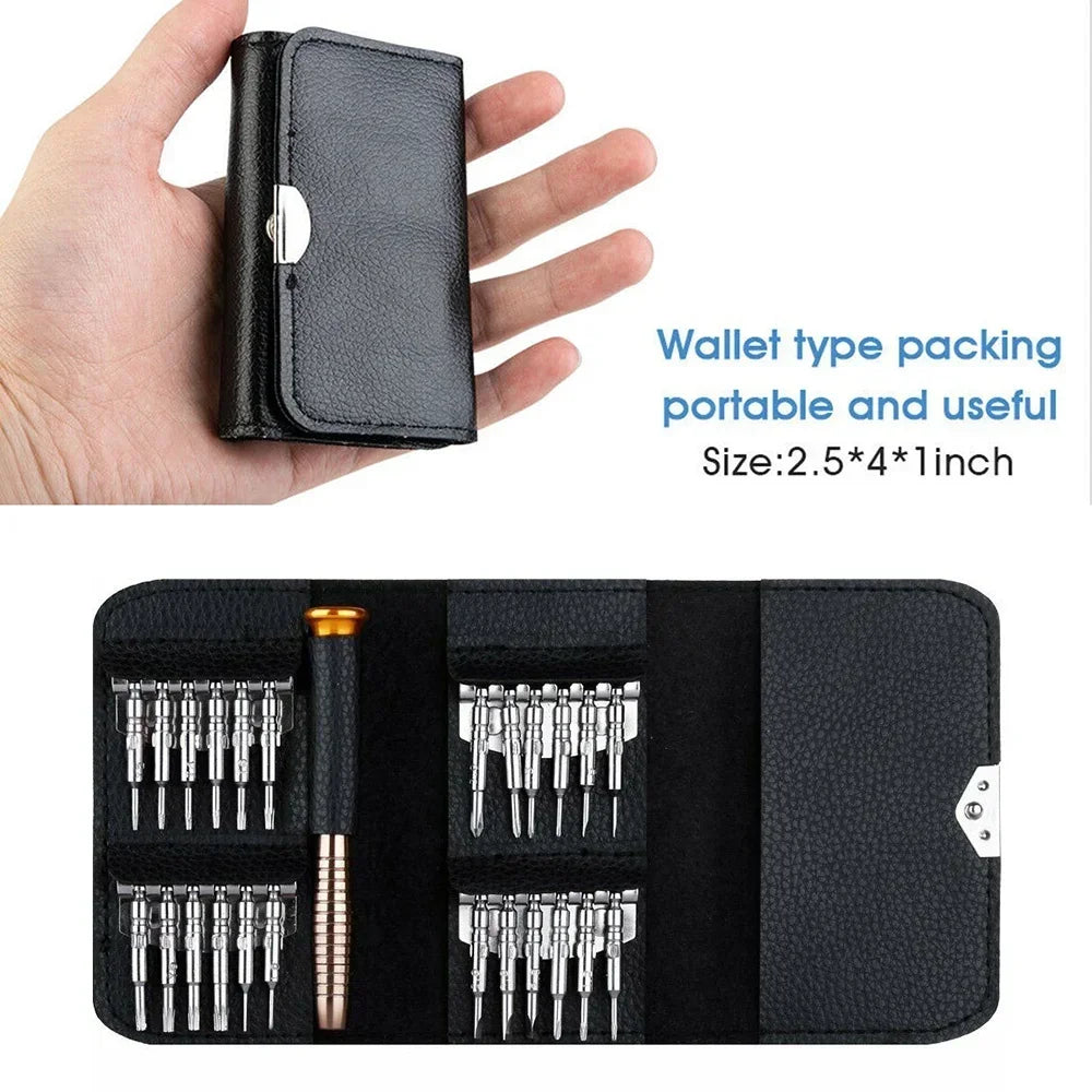 No more knifes or pins this Precision Screwdriver Set, will do it... laptop Tool Kit, 152/25 in 1 Professional Computer Screwdriver Repair Kit T5 T6 Torx
