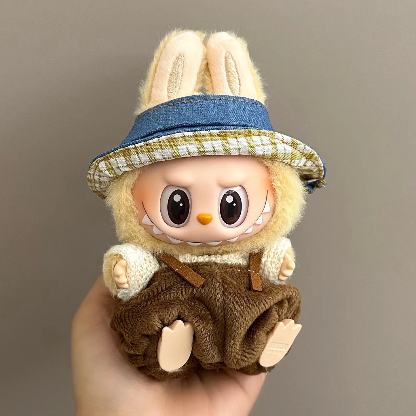 Cute Labubu Clothes Labubu Accessories Designer Suitable for V1 V2 V3 Personality Fashion Birthday Gift NO DOLL