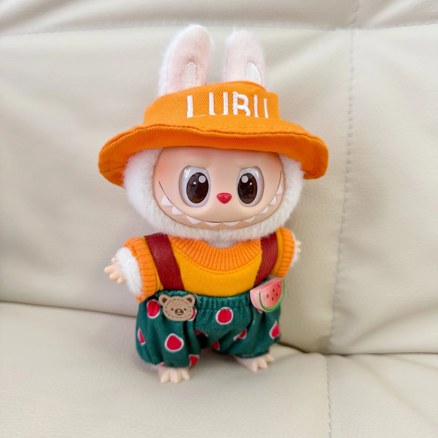 Labubu Clothes Blind Box Pendant LABUBU for The New Watermelon Taro Suit Labubu for The Hat, Shoes and Clothes. Doll Clothes