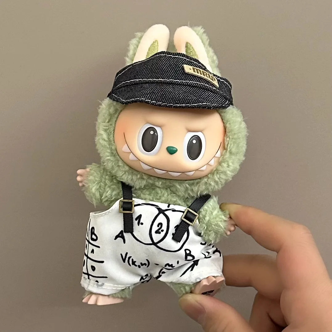 Cute Labubu Clothes Labubu Accessories Designer Suitable for V1 V2 V3 Personality Fashion Birthday Gift NO DOLL