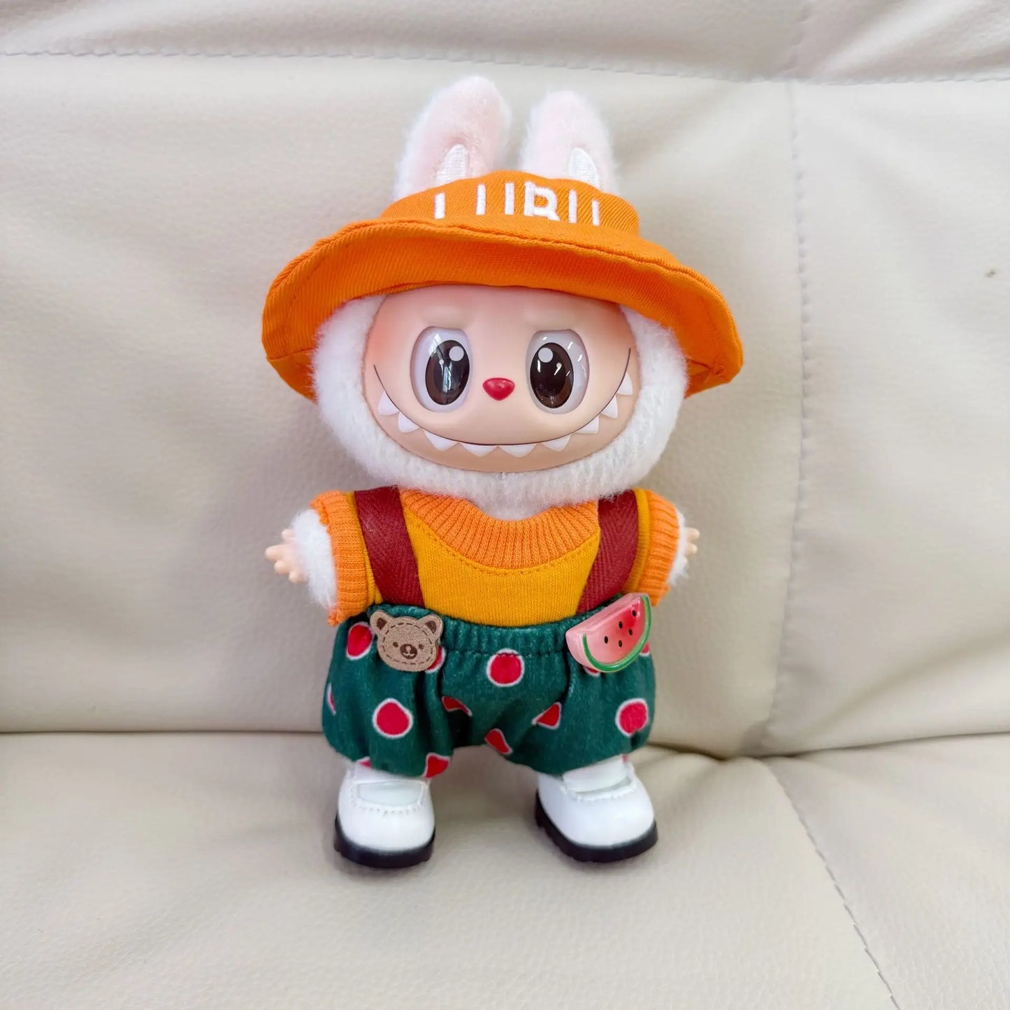 Labubu Clothes Blind Box Pendant LABUBU for The New Watermelon Taro Suit Labubu for The Hat, Shoes and Clothes. Doll Clothes