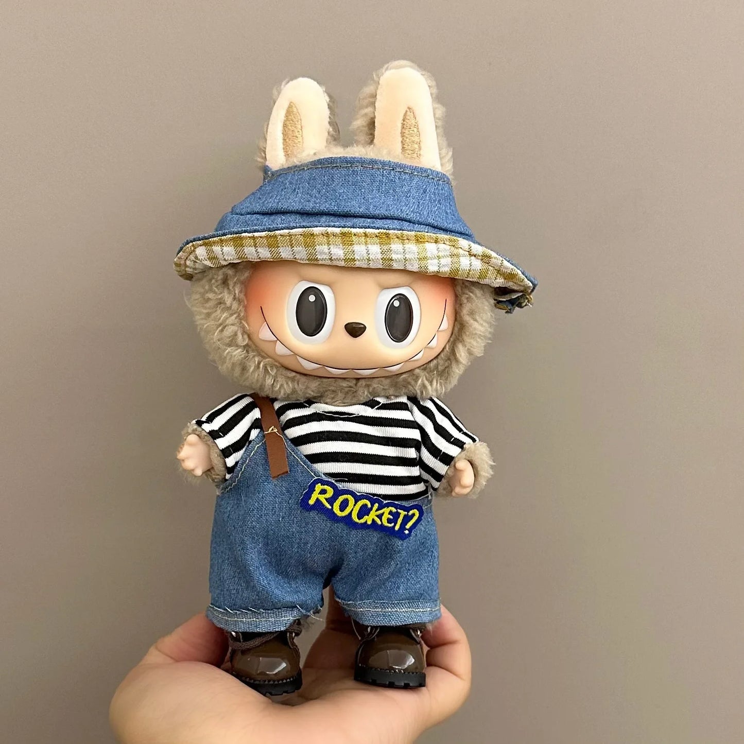 Cute Labubu Clothes Labubu Accessories Designer Suitable for V1 V2 V3 Personality Fashion Birthday Gift NO DOLL