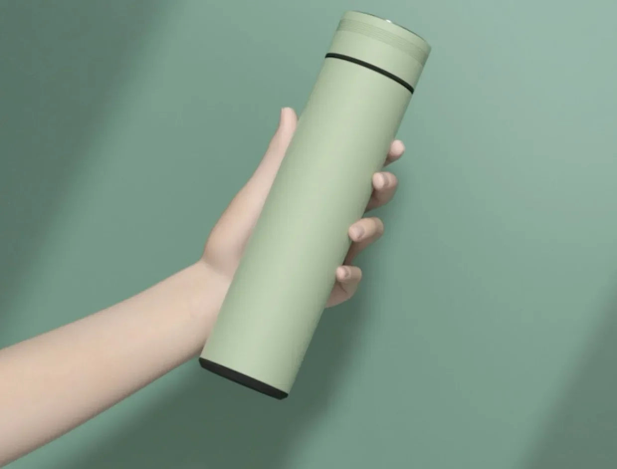 Keep it hot as you go 500ML Temperature Display Thermos Cup Stainless Steel