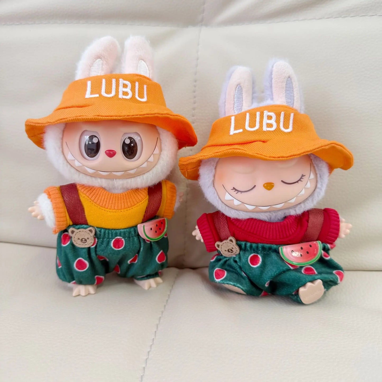 Labubu Clothes Blind Box Pendant LABUBU for The New Watermelon Taro Suit Labubu for The Hat, Shoes and Clothes. Doll Clothes
