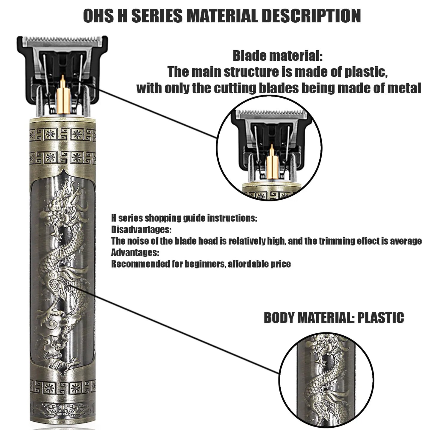 3 2 1 Clip it Repair Beard Shaving Body Hair Trimmer Clippers Electric Machine Men Haircut Machine 0mm Barber Shaver
