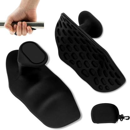 Anti-Slip Grip Strengthener No Sweaty Breathable Comfort Finger Trainer Portable Hand Gripper Fingerless for Dumbbell Lifting