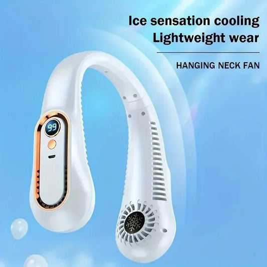 Cool your Neck and beyond with our amazing portable summer air cooler. USB chargeable with 5 speeds and digital displays. No blades just cool air.