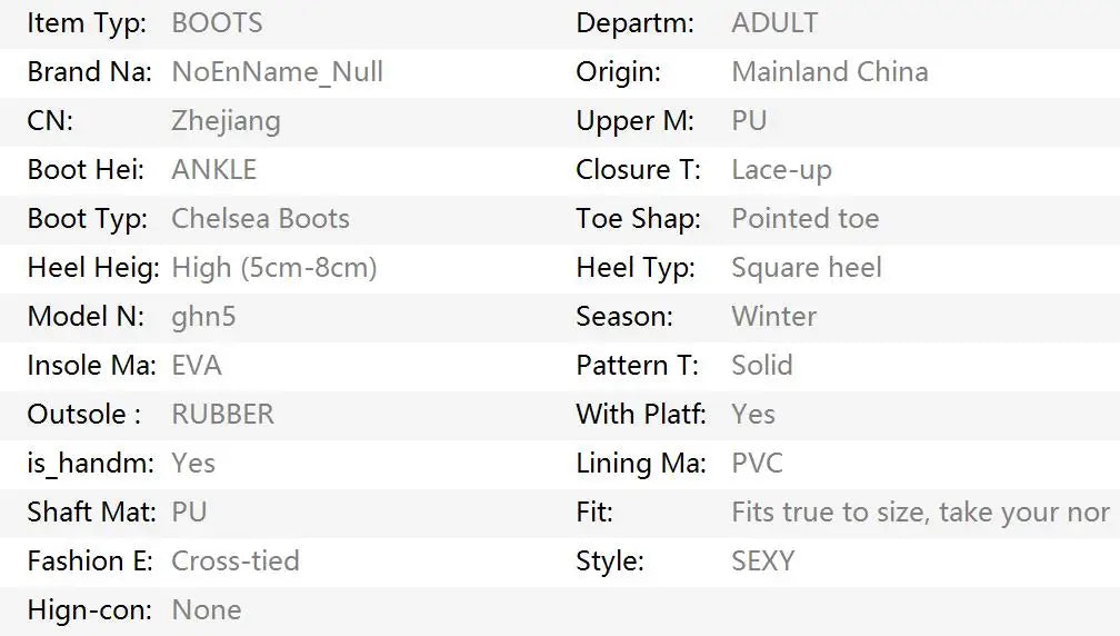 High Heels Women Ankle Boots Lace Up Fall Winter Platform Ladies Boots Large Size Fashion Shoes White Black Brown 2024