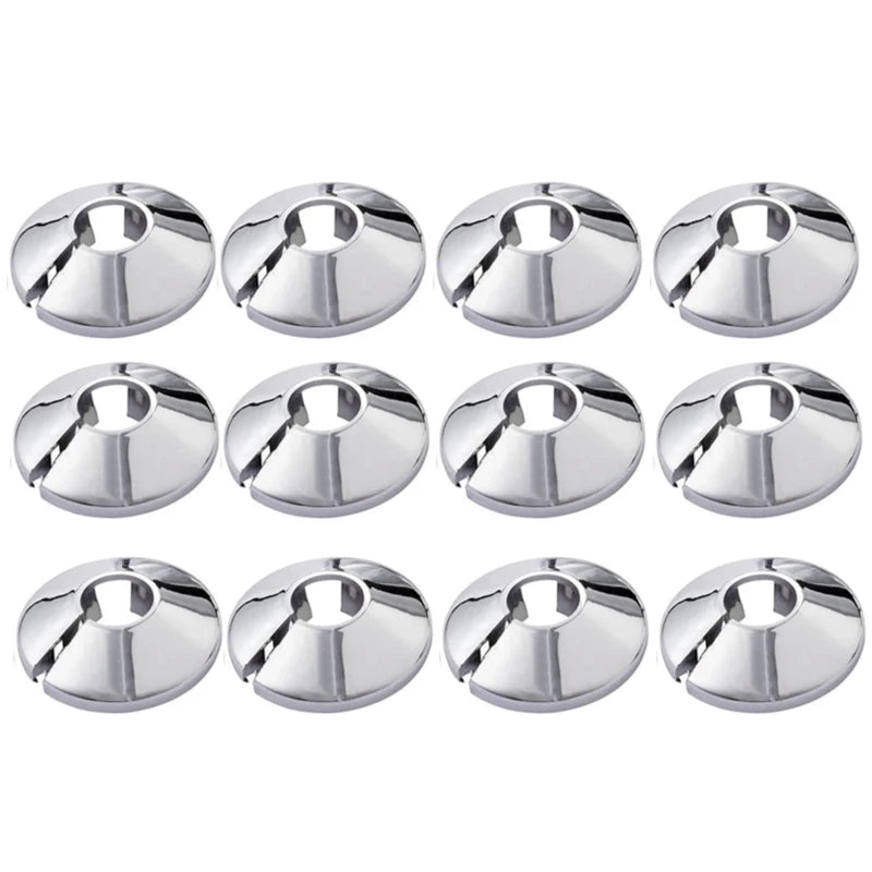 4/8/12pc 15mm Universal Pipe Cover Decorative Angle Valve Radiator Pipe Cover Pipe For Duct Faucet Covers Home Decor Accessories