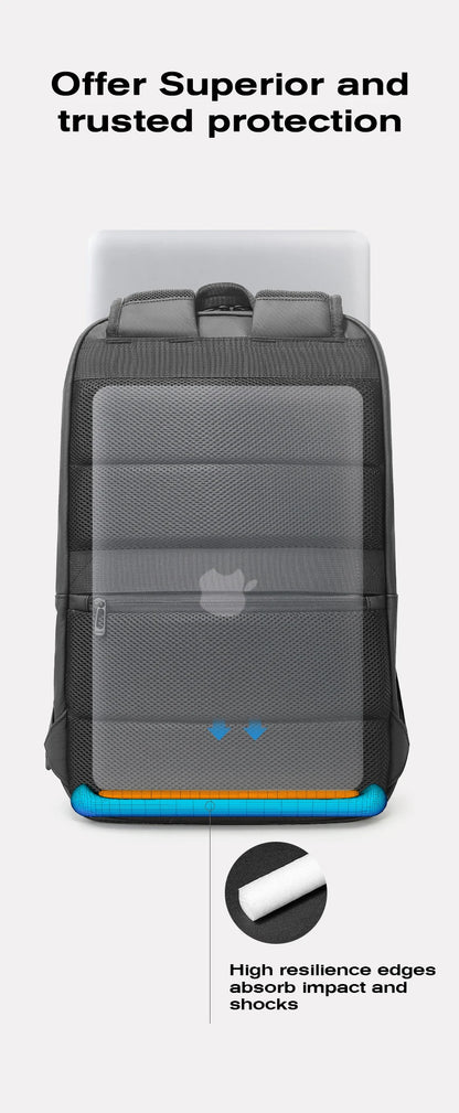 BANGE Smart Waterproof Travel Backpack Business Flight Approved Carry on Backpack Large Capacity 16 inch Laptop Backpack for Men