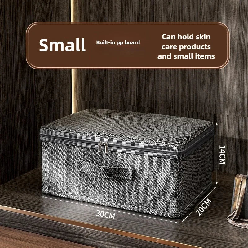 Stackable Waterproof Storage Boxes-Multi-Purpose Organizers forCloset,Bedroom,KitchenOffice,Ideal for Toys,Books,Clothes Storage