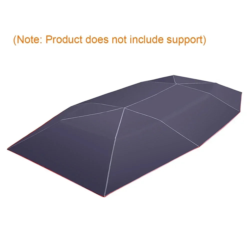 Car Roof Sun Umbrella Car Roof Cloth Dustproof And Uv Resistant Outdoor Waterproof Folded Portable Canopy Cover