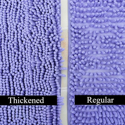 Bathroom Rugs Extra Soft Absorbent Chenille Bath Rugs Bath Mats for Bathroom Floor, Tub and Shower, Home Decor Accessories