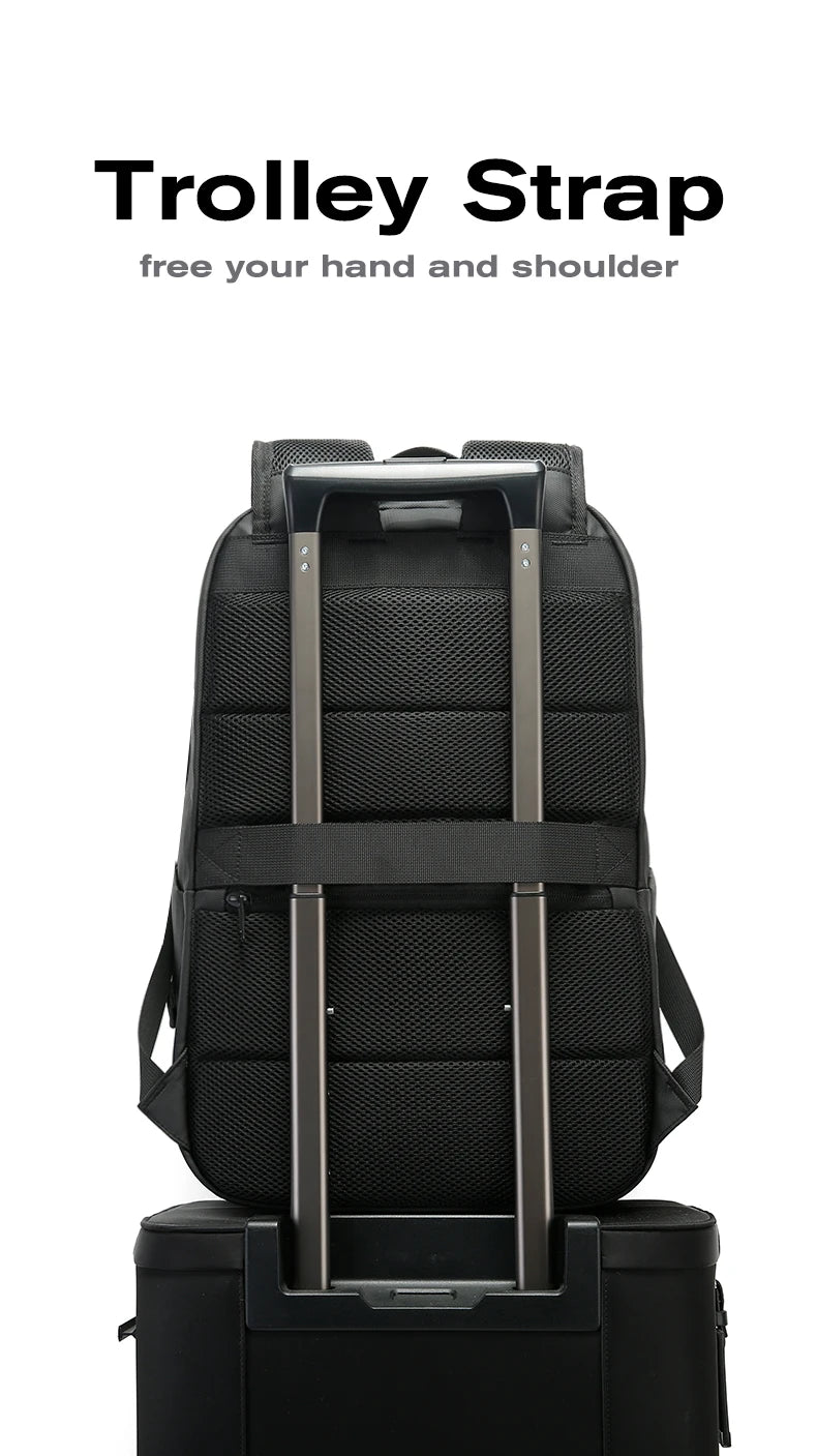 BANGE Smart Waterproof Travel Backpack Business Flight Approved Carry on Backpack Large Capacity 16 inch Laptop Backpack for Men