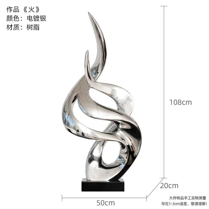 Light Luxury Resin Lucky Statues Ornaments European Home Decor Accessories Hotel Porch Sculpture Living Room Art Soft Decoration