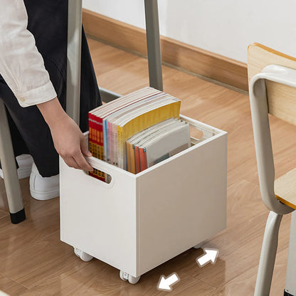 Book  Box Book Storage Box with  Side Handles Stackable 50kg Load Bearing Multifunctional Use File Storage Bins
