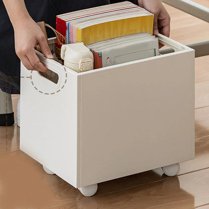 Book  Box Book Storage Box with  Side Handles Stackable 50kg Load Bearing Multifunctional Use File Storage Bins