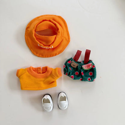 Labubu Clothes Blind Box Pendant LABUBU for The New Watermelon Taro Suit Labubu for The Hat, Shoes and Clothes. Doll Clothes