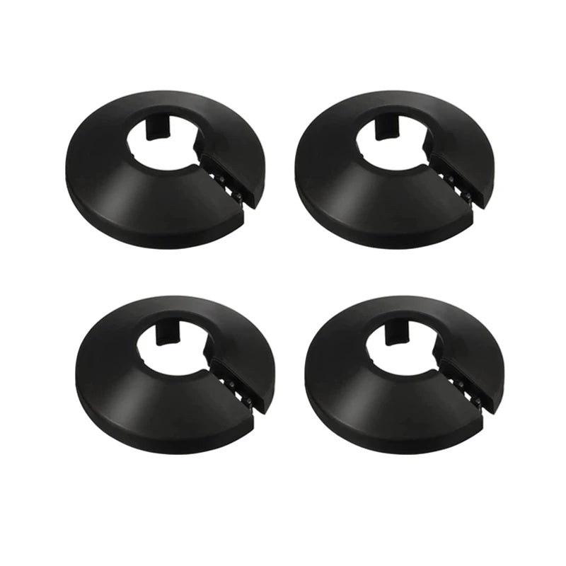 4/8/12pc 15mm Universal Pipe Cover Decorative Angle Valve Radiator Pipe Cover Pipe For Duct Faucet Covers Home Decor Accessories