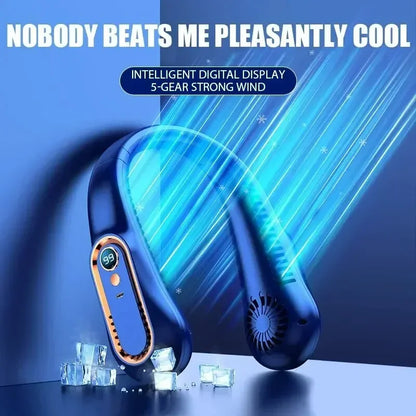 Cool your Neck and beyond with our amazing portable summer air cooler. USB chargeable with 5 speeds and digital displays. No blades just cool air.