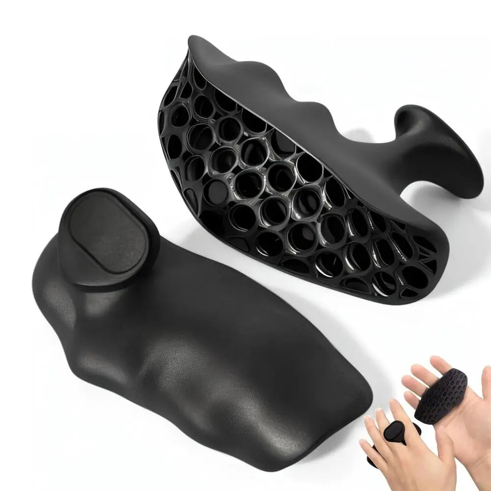Anti-Slip Grip Strengthener No Sweaty Breathable Comfort Finger Trainer Portable Hand Gripper Fingerless for Dumbbell Lifting