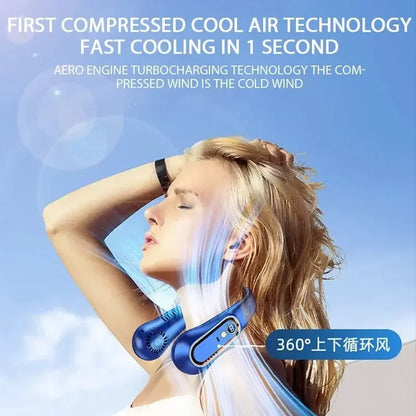 Cool your Neck and beyond with our amazing portable summer air cooler. USB chargeable with 5 speeds and digital displays. No blades just cool air.