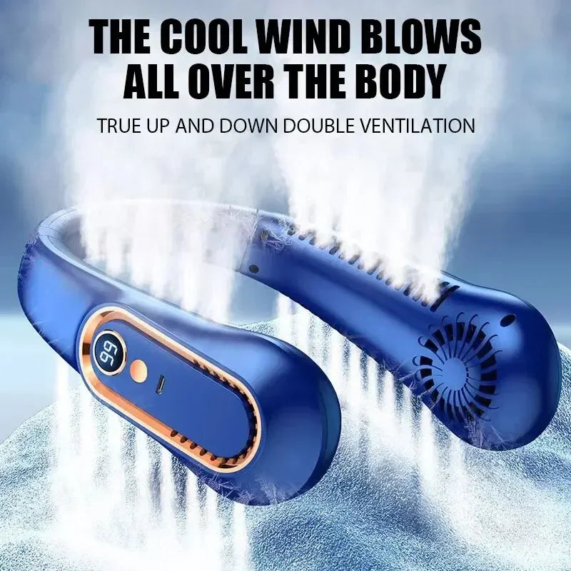 Cool your Neck and beyond with our amazing portable summer air cooler. USB chargeable with 5 speeds and digital displays. No blades just cool air.