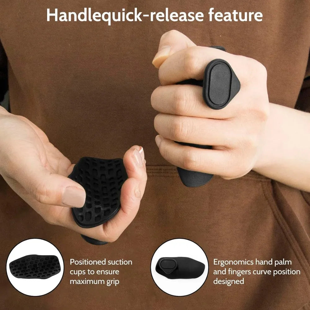 Anti-Slip Grip Strengthener No Sweaty Breathable Comfort Finger Trainer Portable Hand Gripper Fingerless for Dumbbell Lifting