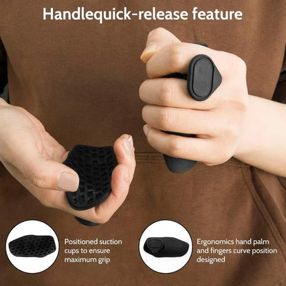 Anti-Slip Grip Strengthener No Sweaty Breathable Comfort Finger Trainer Portable Hand Gripper Fingerless for Dumbbell Lifting