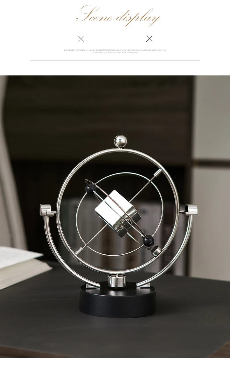 Home Decor Accessories Newton Pendulum Perpetual Motion Machine Easter Ornaments Bookshelf Office Desktop Perpetual Movement