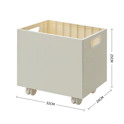 Book  Box Book Storage Box with  Side Handles Stackable 50kg Load Bearing Multifunctional Use File Storage Bins