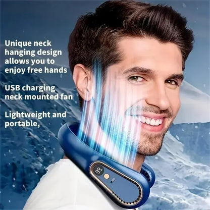 Cool your Neck and beyond with our amazing portable summer air cooler. USB chargeable with 5 speeds and digital displays. No blades just cool air.