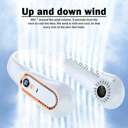Cool your Neck and beyond with our amazing portable summer air cooler. USB chargeable with 5 speeds and digital displays. No blades just cool air.
