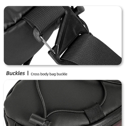 Bicycle Handlebar Bag Portable Waterproof Multi-purpose MTB Road Bike Frame Tube Bag Elastic Messenger Bag Sports Backpack