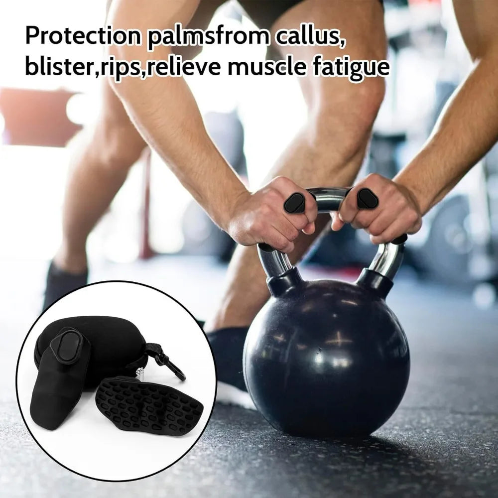 Anti-Slip Grip Strengthener No Sweaty Breathable Comfort Finger Trainer Portable Hand Gripper Fingerless for Dumbbell Lifting