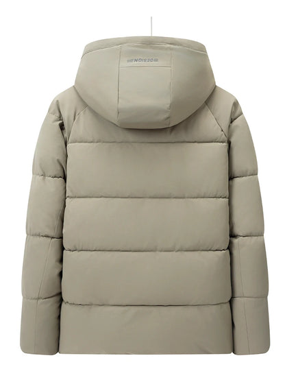 Winter Warm Windproof Waterproof Jackets For Men Fashion Comfortable Thickened Outdoor Hooded Casual Male Clothing