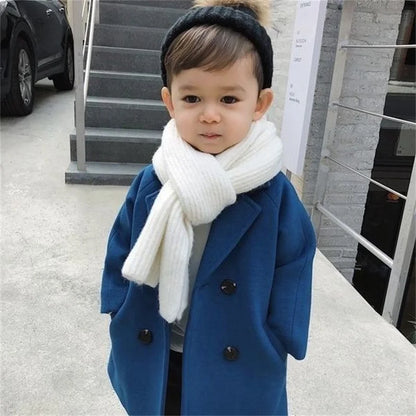 Kids Winter Jacket Wool Coat For Boys Woolen Outerwear Boys Winter Jacket Children Clothing Warm Boy Thicken Blazer Kids Clothes