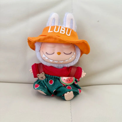 Labubu Clothes Blind Box Pendant LABUBU for The New Watermelon Taro Suit Labubu for The Hat, Shoes and Clothes. Doll Clothes