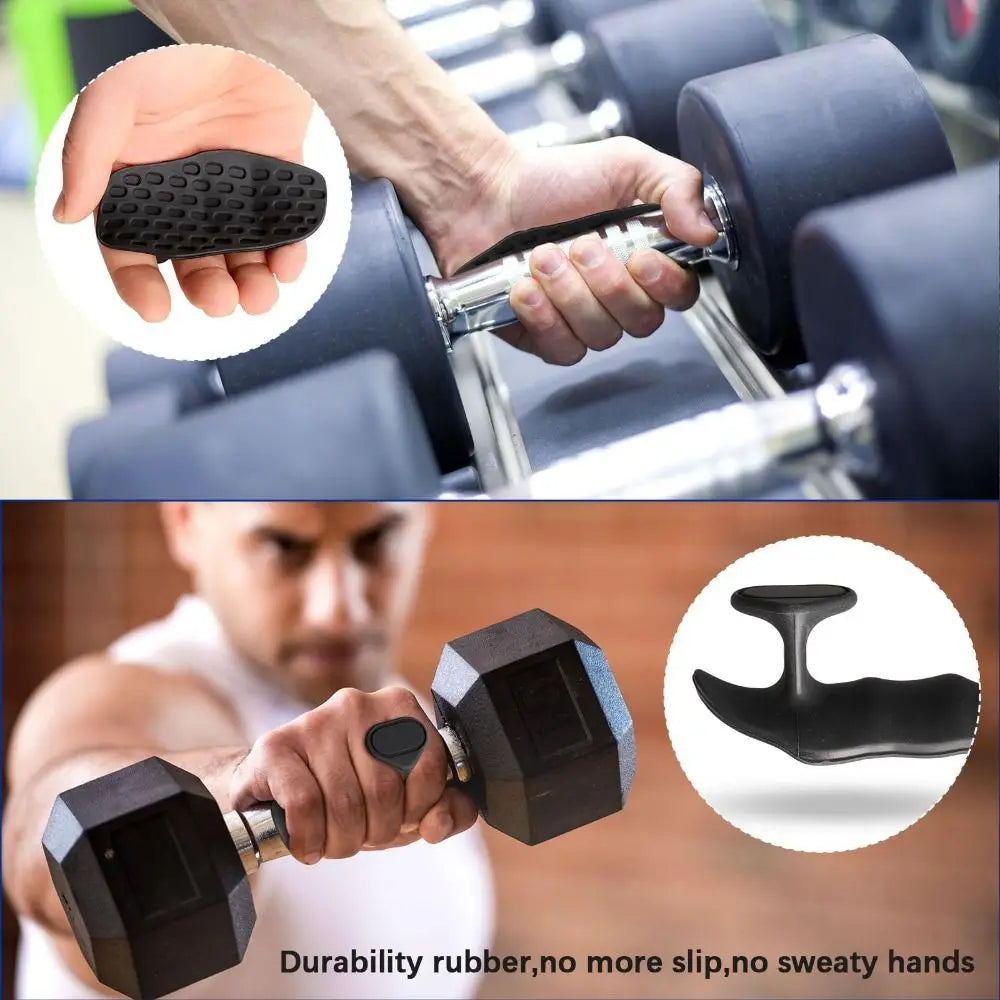 Anti-Slip Grip Strengthener No Sweaty Breathable Comfort Finger Trainer Portable Hand Gripper Fingerless for Dumbbell Lifting