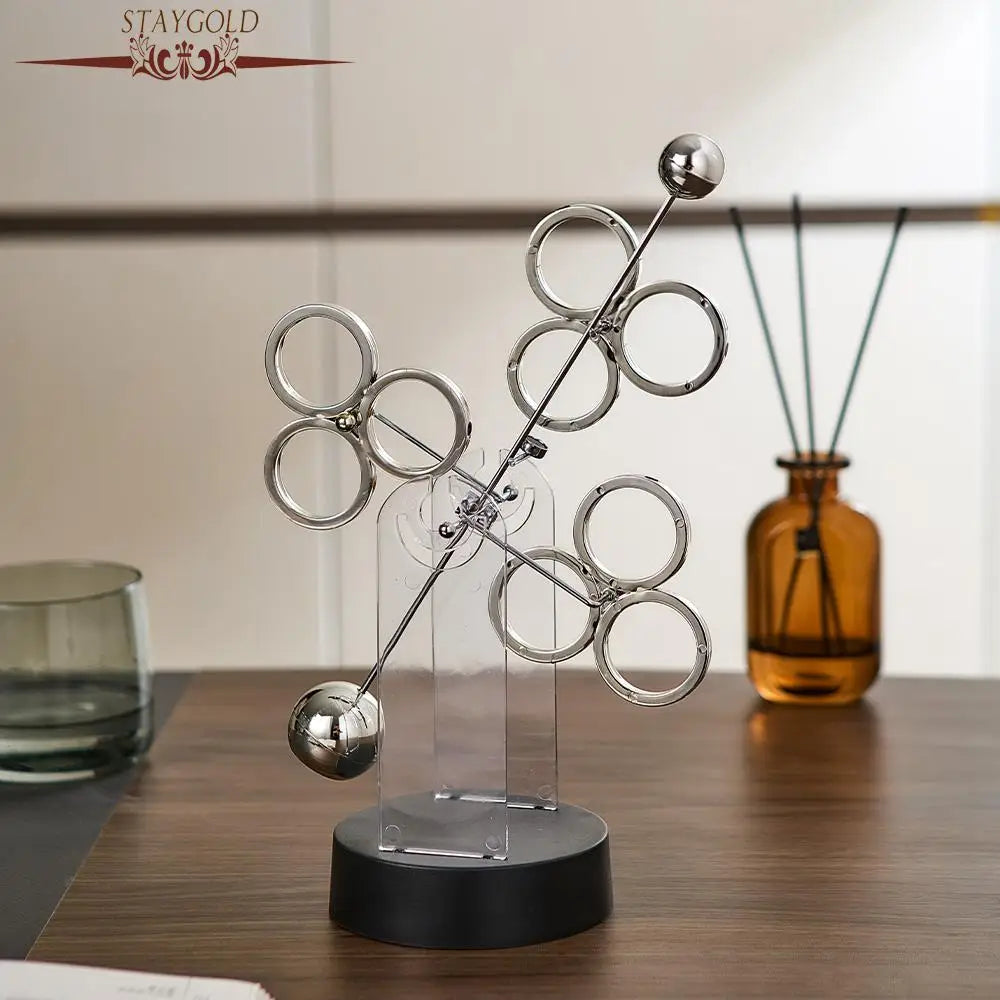 Home Decor Accessories Newton Pendulum Perpetual Motion Machine Easter Ornaments Bookshelf Office Desktop Perpetual Movement