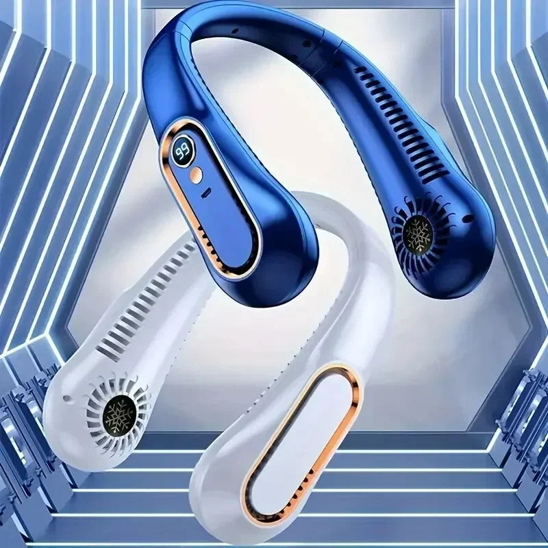 Cool your Neck and beyond with our amazing portable summer air cooler. USB chargeable with 5 speeds and digital displays. No blades just cool air.