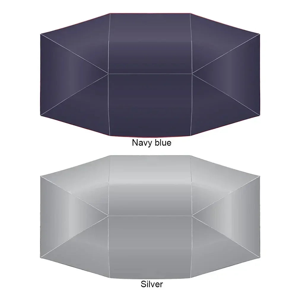 Car Roof Sun Umbrella Car Roof Cloth Dustproof And Uv Resistant Outdoor Waterproof Folded Portable Canopy Cover