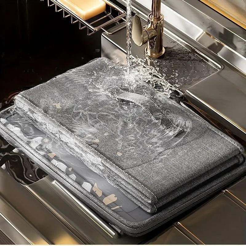 Stackable Waterproof Storage Boxes-Multi-Purpose Organizers forCloset,Bedroom,KitchenOffice,Ideal for Toys,Books,Clothes Storage