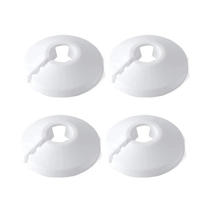 4/8/12pc 15mm Universal Pipe Cover Decorative Angle Valve Radiator Pipe Cover Pipe For Duct Faucet Covers Home Decor Accessories