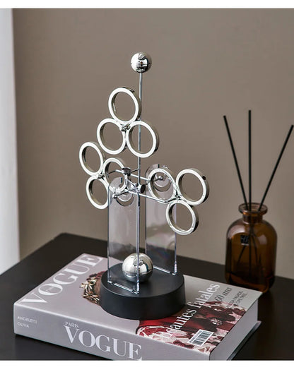 Home Decor Accessories Newton Pendulum Perpetual Motion Machine Easter Ornaments Bookshelf Office Desktop Perpetual Movement