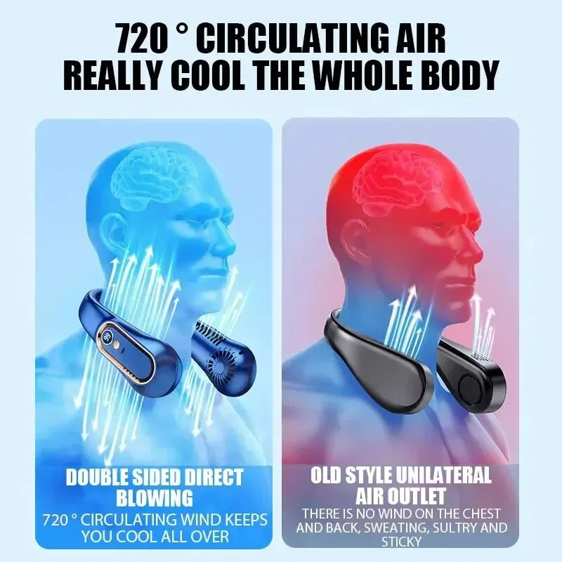 Cool your Neck and beyond with our amazing portable summer air cooler. USB chargeable with 5 speeds and digital displays. No blades just cool air.