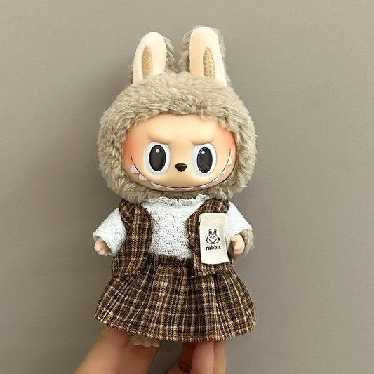 Cute Labubu Clothes Labubu Accessories Designer Suitable for V1 V2 V3 Personality Fashion Birthday Gift NO DOLL